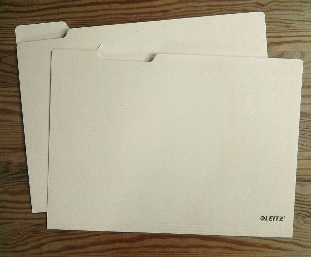 Manila case folders