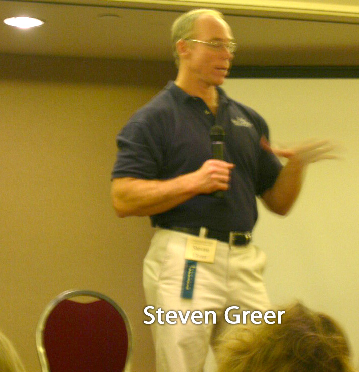Steven Greer speaking